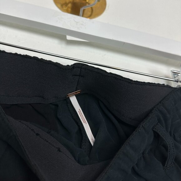 Free People Black Wide-Leg Trousers - Picture 6 of 15